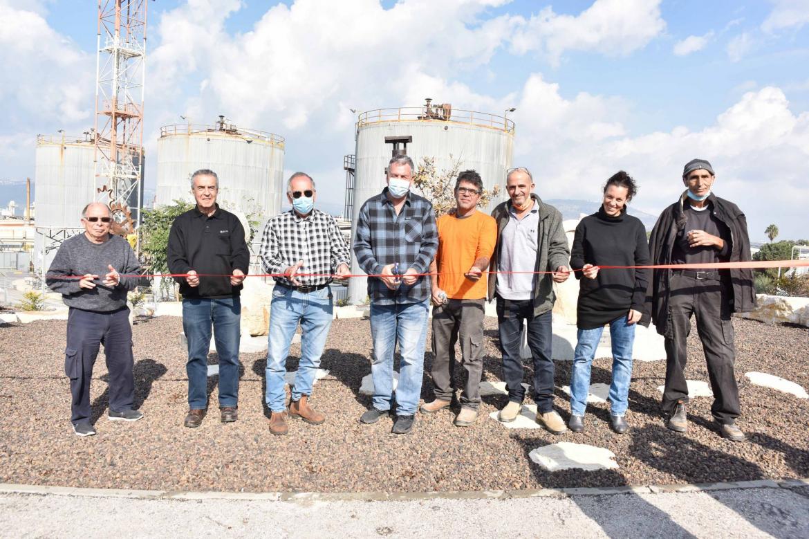 חנוכת גן הפסלים באזור התעשייה אלון תבור