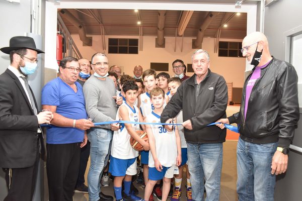 טקס חנוכת אולם הספורט בעדי