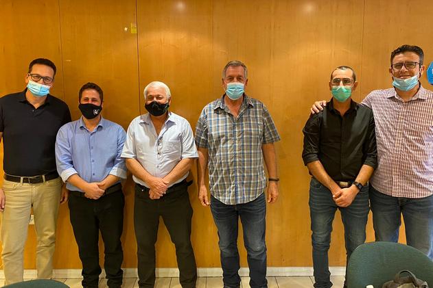 פגישת פורום הרשויות המשותף עם שר החקלאות, אלון שוסטר