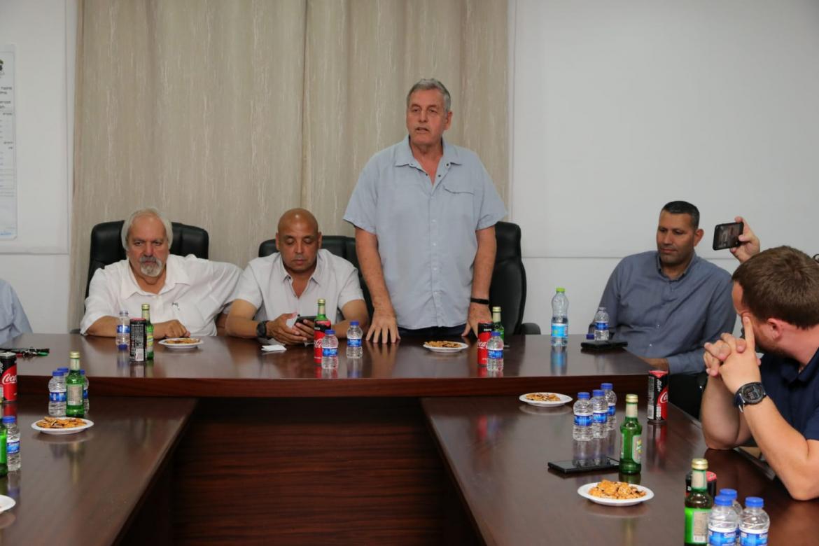 ראש המועצה וראשי רשויות במפגש קירוב לבבות 