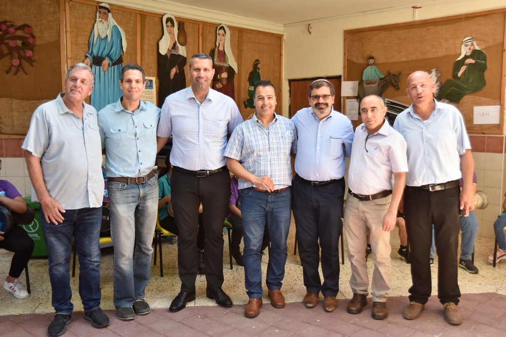 נציגי רשויות במפגש שכנות