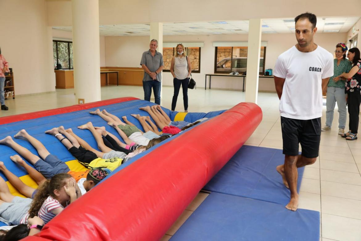 ראש המועצה, ממ וסגניתו בביקור בקייטנות