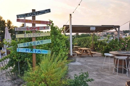 שלט הכוונה יקב טוליפ