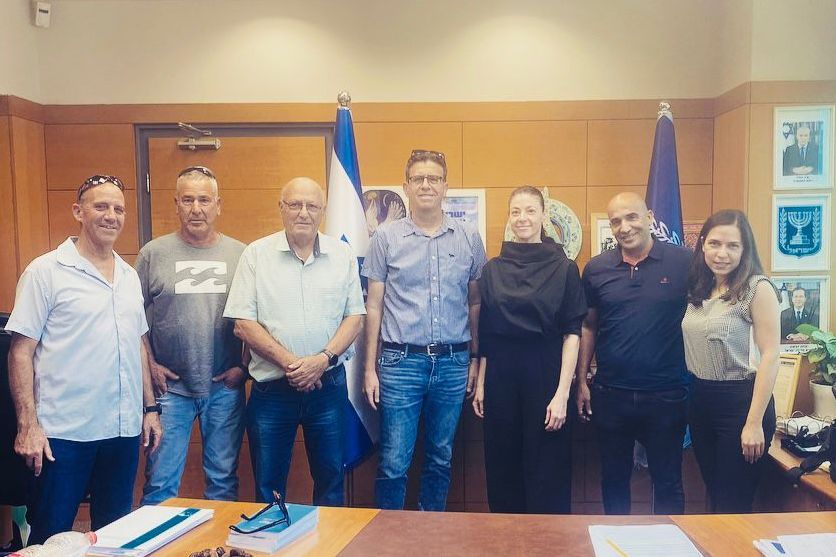 פגישה עם שרת התחבורה מרב מיכאלי