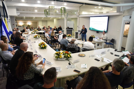 מליאת המועצה האזורית עמק יזרעאל - בהרכבה החדש, התכנסה לראשונה