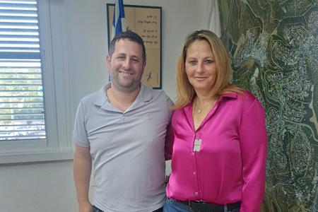 פגישה עם ראש מועצת קרית טבעון פגישה עם ראש מועצת קרית טבעון