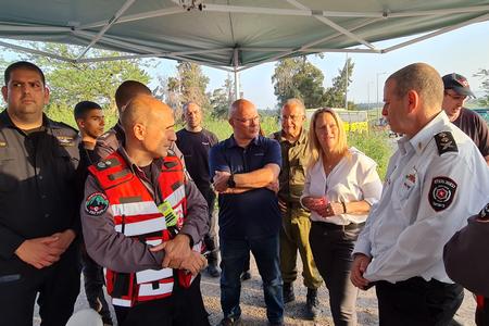 תרגיל כיבוי אש אזורי תרגיל כיבוי אש אזורי