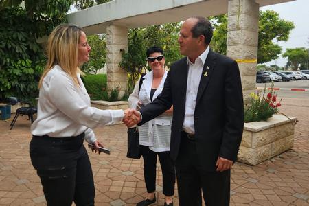 ביקור שר הכלכלה - ניר ברקת