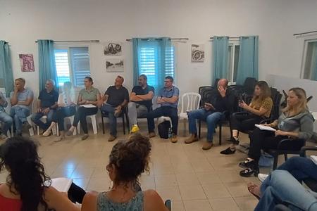 פגישת מטה עם מטה במושב בית שערים