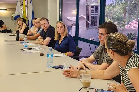 פגישת סיכום תרגיל פיקוד העורף