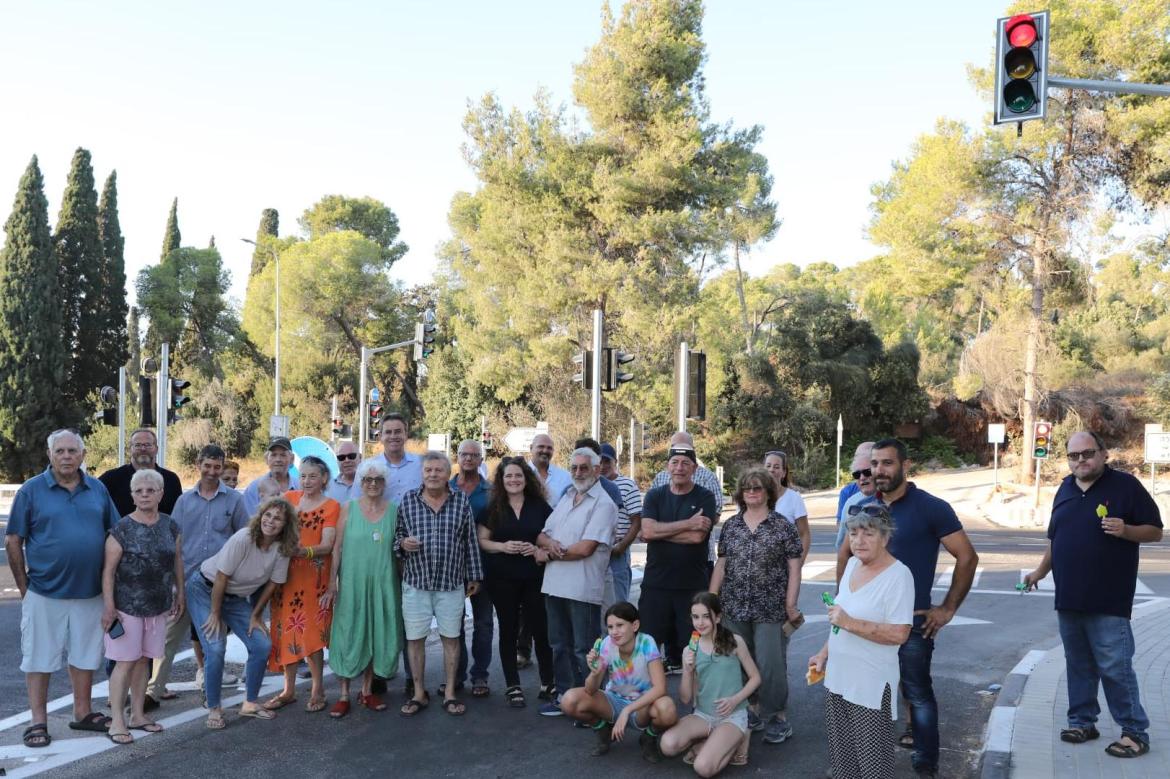 חנוכת הרמזור בשריד