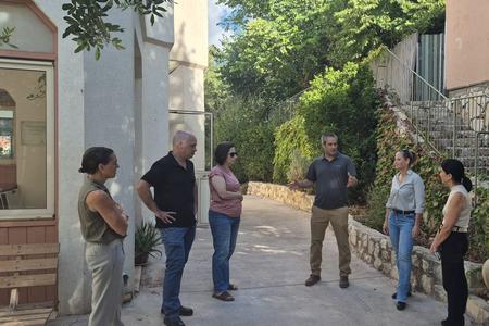 ביקור בעמותת קמה בהרדוף