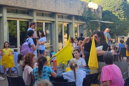 אירוע קהילתי למען החטופות והחטופים בגזית