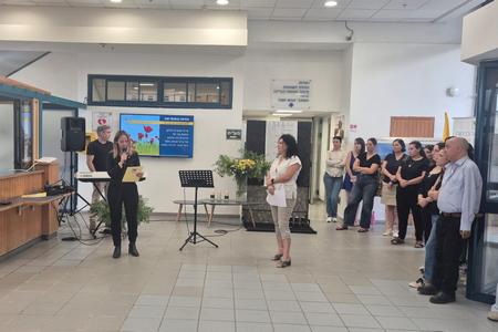 טקס לציון אירועי השבעה באוקטובר ומלחמת חבות ברזל שהתקיים במועצה