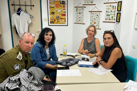 סיור בבית הספר עמק יזרעאל בגניגר