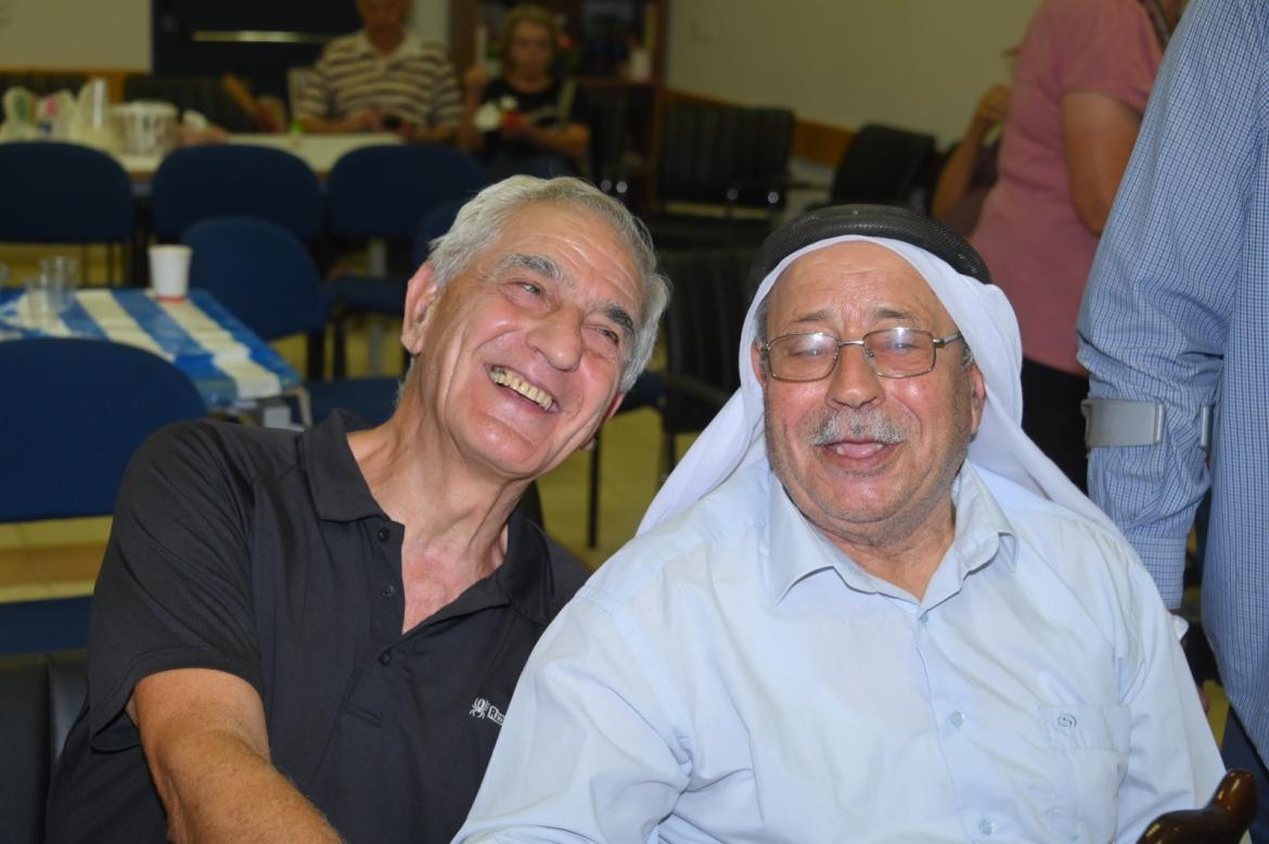 יהודי וערבי במפגש שכנות טובה