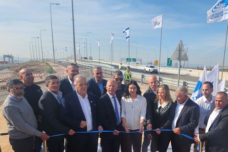 טקס חנוכת המחלף עוקף עפולה