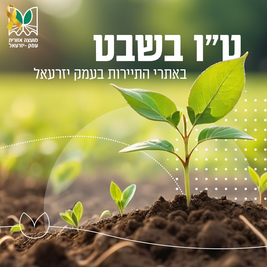 טו בשבט באתרי התיירות בעמק יזרעאל טו בשבט באתרי התיירות בעמק