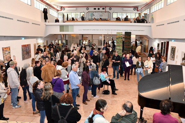 פתיחת התערועה מלאכת מחשבת בבית העם בנהלל