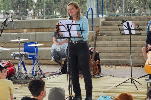 ב'משחקי הקשת', בבית הספר 'בנימין רוטמן העמק' מזרע