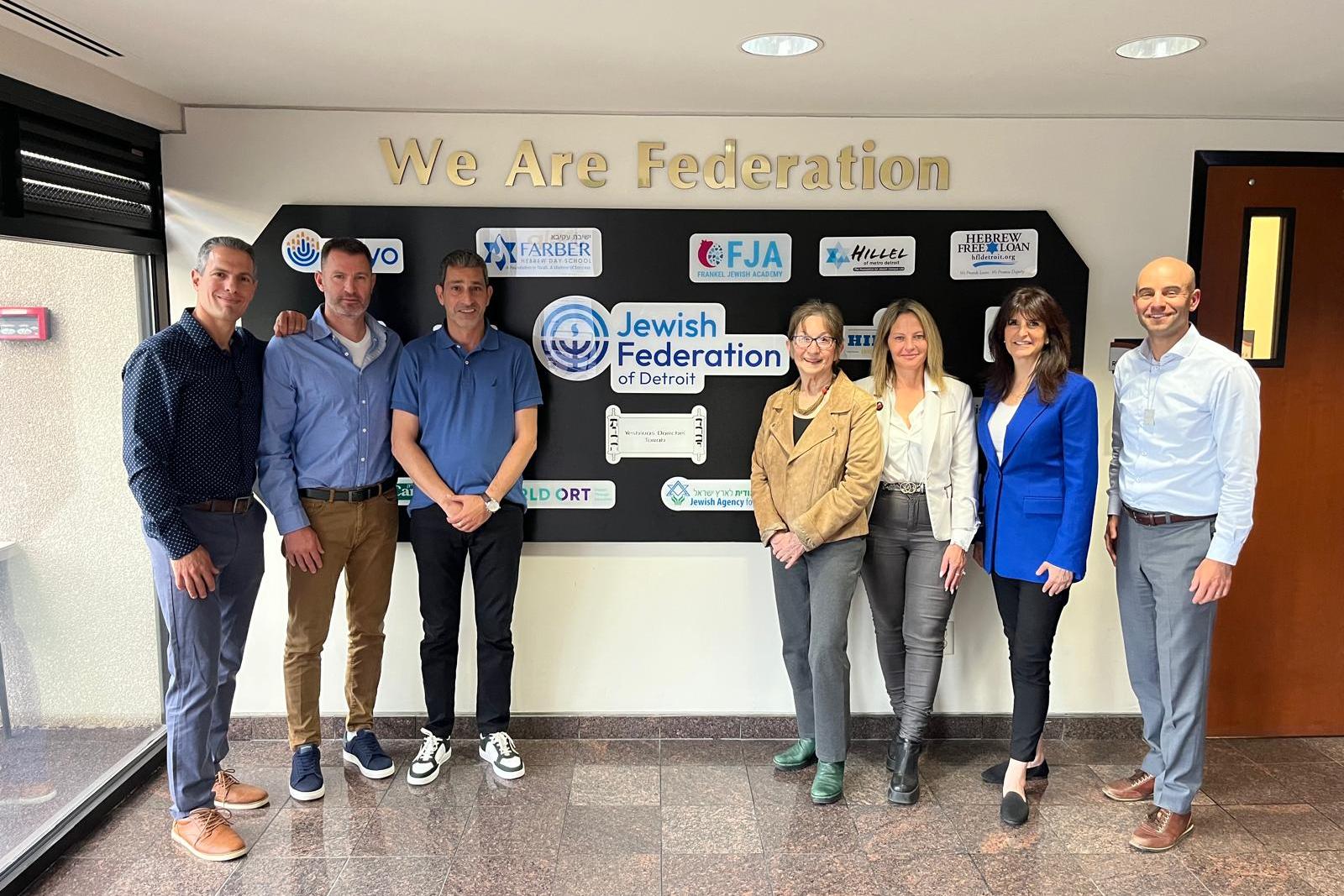 במסגרת הביקור בדטרויט