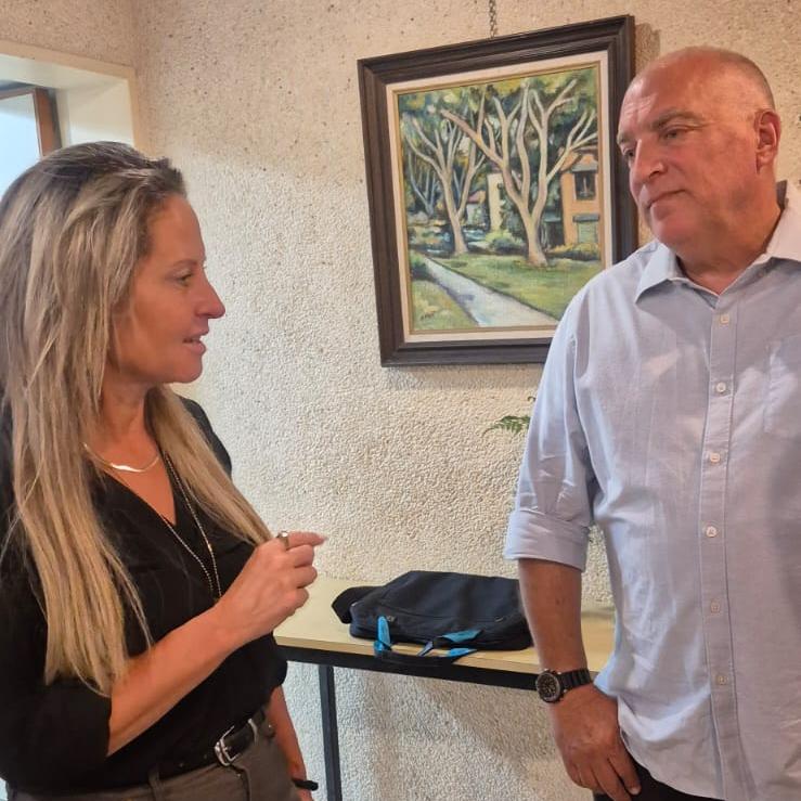 הרצאתו של אייל אשל  אביה של התצפיתנית רוני אשל זל