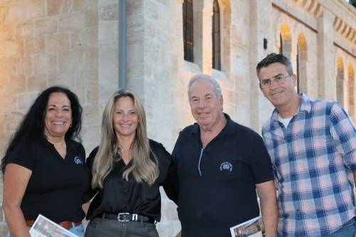 מנהלת מחוז צפון במועצה לשימור אתרים, ראשת המועצה, מנכל אלוני אבא וסגן ראש המועצה ויור ועדת שימור אתרים 