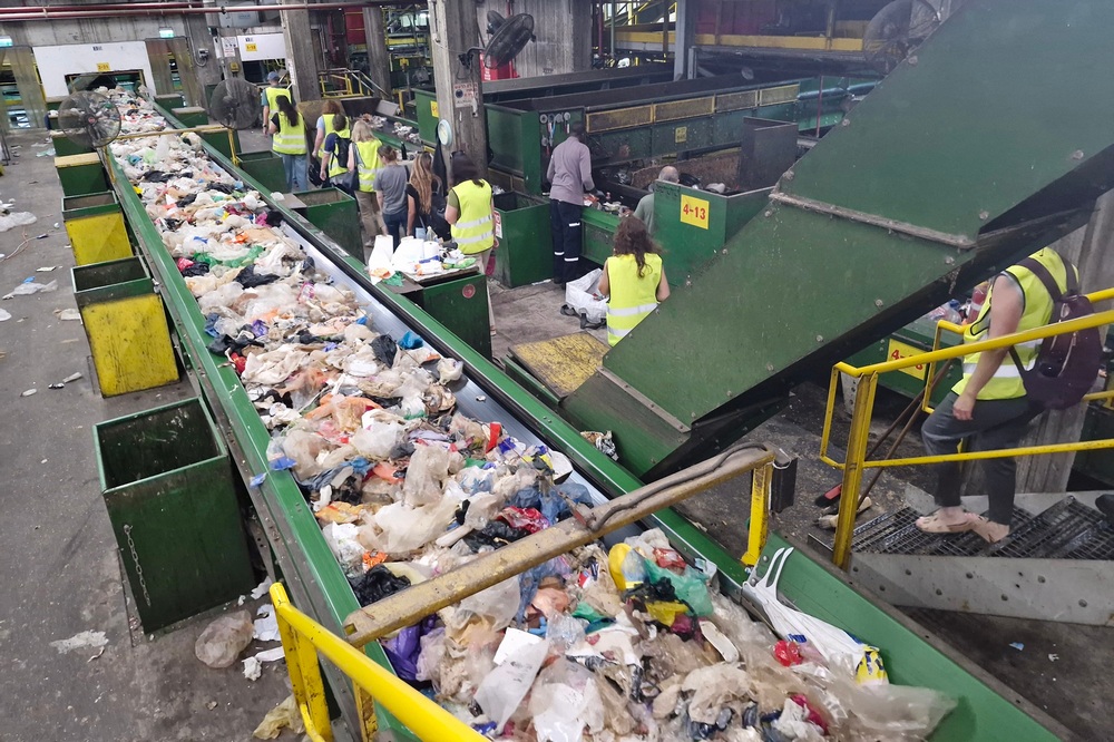 מרכז מיון הפסולת אמניר שבעפולה